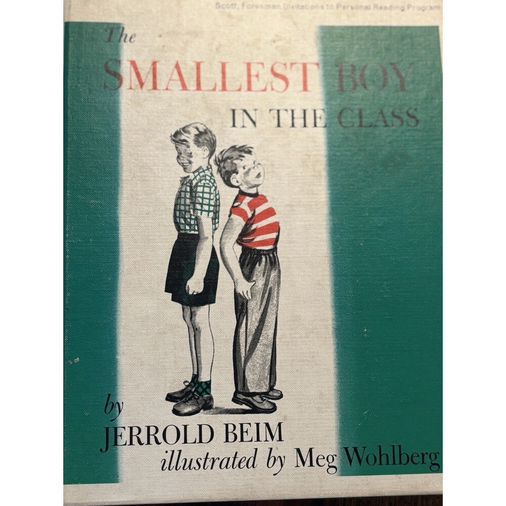 Jerrold Beim Illustrated Hardcover The Smallest Boy in the Class 1949 Wohlberg